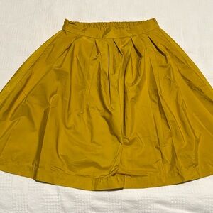 Elegant Mustard Skirt